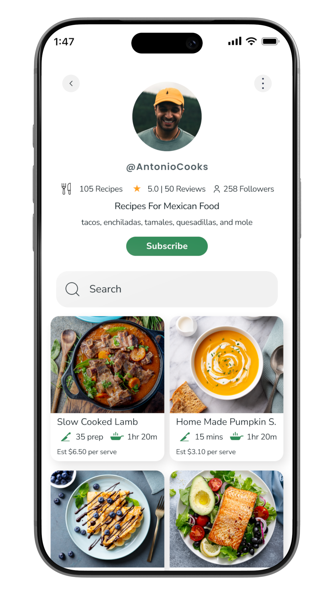 Chef Anytime Chef Ready - Monetize Your Recipes